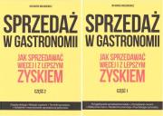 Okładka książki Sprzedaż w gastronomii Część 1-2