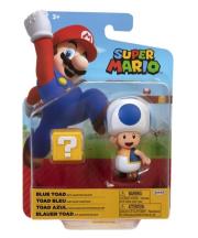 Super Mario Figurka Blue Toad. Wydawca: Jakks Pacific. Dadada.pl Opakowanie Super Mario Figurka Blue Toad