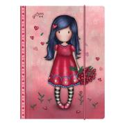 Opakowanie Teczka Zamykana na Gumkę - Gorjuss Sparkle & Bloom