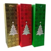 Opakowanie Torebka Świąteczna pionowa Butelka mix