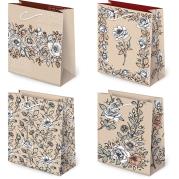 Opakowanie Torebki ozdobne T-2 KRAFT set 80 Kwiaty