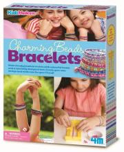 Urocze bransoletki z koralików 4M. Wydawca: 4M Industrial Development Inc.. Dadada.pl Opakowanie Urocze bransoletki z koralików 4M