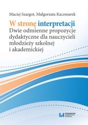 Okładka książki W stronę interpretacji