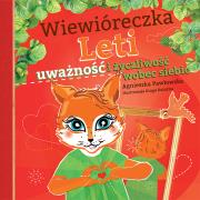 Okładka książki Wiewióreczka Leti uważność i życzliwość wobec..