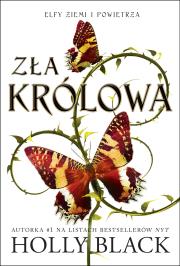 Zła królowa. Autor: Black Holly. Dadada.pl Okładka książki Zła królowa