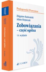 Okładka książki Zobowiązania - część ogólna WYD.14/2020