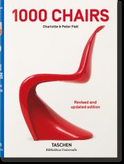 1000 Chairs. Autor: Charlotte i Peter Fiell. Dadada.pl Okładka książki 1000 Chairs