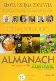 Almanach 3 - Złota księga zdrowia - Odporność. Autor:   Praca zbiorowa. Dadada.pl Okładka książki Almanach 3 - Złota księga zdrowia - Odporność
