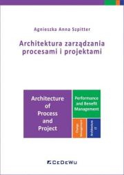 Architektura zarządzania procesami i projektami. Autor: Szpitter Agnieszka Anna. Dadada.pl Okładka książki Architektura zarządzania procesami i projektami