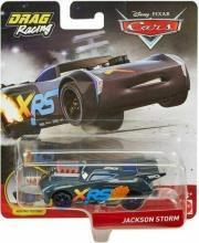 Cars XRS Drag Racing Jackson Storm GFV36. Wydawca: Mattel. Dadada.pl Opakowanie Cars XRS Drag Racing Jackson Storm GFV36