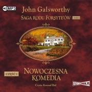 CD MP3 Nowoczesna komedia. Część 1. Biała małpa. Saga rodu Forsyte’ów. Tom 4. Autor: Galsworthy John. Dadada.pl Okładka książki CD MP3 Nowoczesna komedia. Część 1. Biała małpa. Saga rodu Forsyte’ów. Tom 4