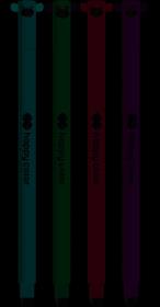 Opakowanie Długopis usuwalny Uszaki Pastel 0,5mm nieb.(40szt)