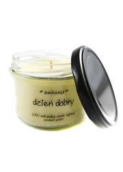 Zdjęcie produktu Domkove Sojowa świeca dzień dobry 165g