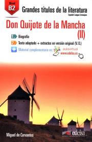 Don Quijote de la Mancha 2. Autor: Cervantes Miguel. Dadada.pl Okładka książki Don Quijote de la Mancha 2