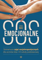 Emocjonalne SOS Scenariusze zajęć socjoterapeutycznych dla uczniów klas I-III szkoły podstawowej. Autor: Anna Busz. Dadada.pl Okładka książki Emocjonalne SOS Scenariusze zajęć socjoterapeutycznych dla uczniów klas I-III szkoły podstawowej