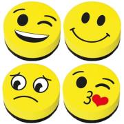 Opakowanie Gąbki magnetyczne Emotikon mix