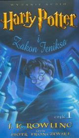 Okładka książki Harry Potter i  Zakon Feniksa. Część 1 i 2.  Książka audio 24 CD - Audiobook