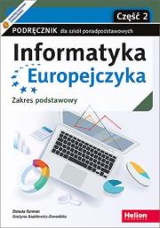 Okładka książki Informatyka Europejczyka LO ZP cz.2 HELION
