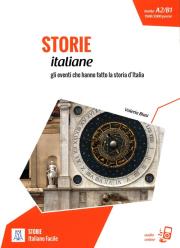 Okładka książki Italiano Facile - Storie italiane Podręcznik + audio online
