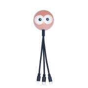 Opakowanie Kabel Zwierzątka 3 w 1 Owl