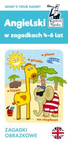 Okładka książki Kapitan Nauka. Angielski 4-6 lat