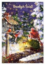 Opakowanie Karnet B6 Boże Narodzenie Karmnik