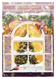 Opakowanie Karnet B6 Boże Narodzenie Okno