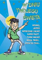 Opakowanie Karnet Comic B6 + koperta wzór nr 29