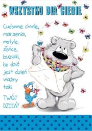 Opakowanie Karnet Happy B6 + koperta wzór nr 18