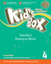 Kid's Box 4 Teacher's Resource Book with Online Audio American English. Autor: Escribano Kathryn, Nixon Caroline, Tomlinson Michael. Dadada.pl Okładka książki Kid's Box 4 Teacher's Resource Book with Online Audio American English