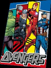 Opakowanie Koc polarowy Avengers 150x100cm MV15603