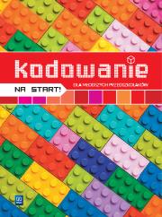Kodowanie na start! dla młodszych przedszkolaków 3-4 latki. Autor: Opracowanie zbiorowe. Dadada.pl Okładka książki Kodowanie na start! dla młodszych przedszkolaków 3-4 latki
