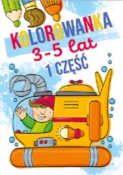 Okładka książki Kolorowanka 3-5 lat cz.1