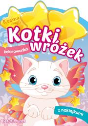 Kraina magii. Kotki wróżek. Szafran. Autor: WYDAWNICTWO SKRZAT. Dadada.pl Okładka książki Kraina magii. Kotki wróżek. Szafran