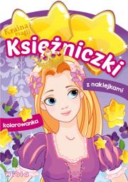Kraina magii. Księżniczki. Wiola. Autor: WYDAWNICTWO SKRZAT. Dadada.pl Okładka książki Kraina magii. Księżniczki. Wiola