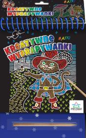 Okładka książki Kreatywne wydrapywanki. Bajki