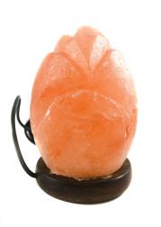 Zdjęcie produktu Lampa solna himalajska na USB mała pączek różowa