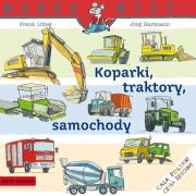 Okładka książki Mądra Mysz. Koparki, traktory, samochody