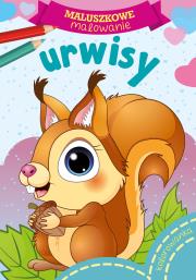 Maluszkowe malowanie. Urwisy. Autor: WYDAWNICTWO SKRZAT. Dadada.pl Okładka książki Maluszkowe malowanie. Urwisy