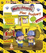 Mały chłopiec. Plac budowy. Książka z zadaniami. Autor: Alexis Nesme, Agathe Clair. Dadada.pl Okładka książki Mały chłopiec. Plac budowy. Książka z zadaniami