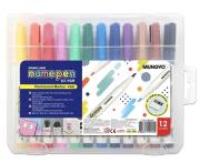 Marker permanentny mini 12 kolorów MUNGYO. Wydawca: Mungyo. Dadada.pl Opakowanie Marker permanentny mini 12 kolorów MUNGYO