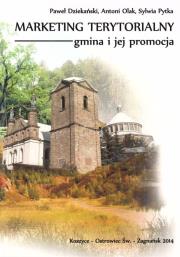 Marketing terytorialny - gmina i jej promocja. Autor: Paweł Dziekański, Antoni Olak, Sylwia Pytka. Dadada.pl Okładka książki Marketing terytorialny - gmina i jej promocja