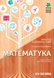 Matematyka Matura 2021/22 Arkusze egzaminacyjne poziom podstawowy. Autor: Irena Ołtuszyk, Marzena Polewka. Dadada.pl Okładka książki Matematyka Matura 2021/22 Arkusze egzaminacyjne poziom podstawowy