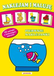 Naklejam i maluję - Pierwsze naklejanki w.2011. Autor:   Praca zbiorowa. Dadada.pl Okładka książki Naklejam i maluję - Pierwsze naklejanki w.2011