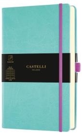 Opakowanie Notatnik 13x21cm linia Castelli Aquarela JadeGreen