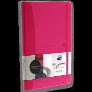 Okładka książki Notatnik Oxford Signature A5 80k linia fuksja