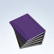 Okładka książki Notatnik Oxford Signature B5 80k linia ciemne kolory