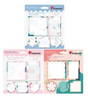 Opakowanie Notesy samoprzylepne mix 5szt.