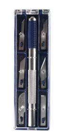 Opakowanie Nóż modelarski Hobby + 6 wymiennych ostrzy