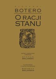 O racji stanu. Autor: Giovanni Botero. Dadada.pl Okładka książki O racji stanu